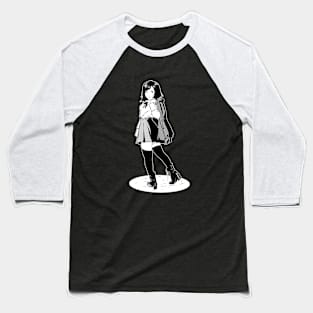 Manga Girl Baseball T-Shirt